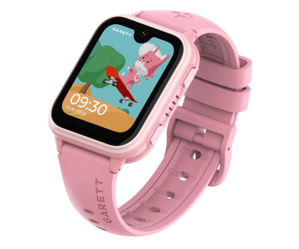 Zegarek dla dzieci GARETT Kids Vibe AI 4G różowy 5904238487419